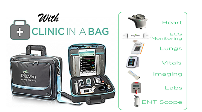 Clinic in a Bag mobile wellness checkup
